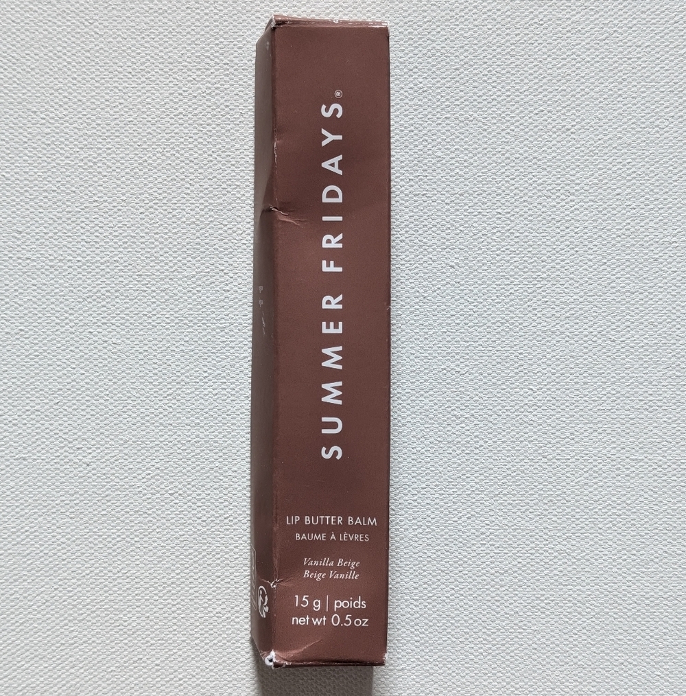 Summer Fridays Lip Balm - Vanilla Beige